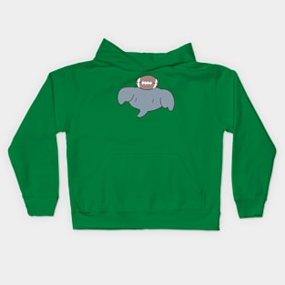 Football Elephant Face Kids Hoodie